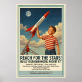 Icoon van 1960s-reclame poster (Voorkant)