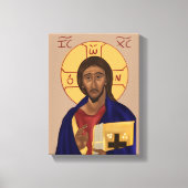 Icoon van Christus Canvas Afdruk (Voorkant)