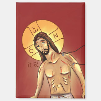 Icoon van Christus Magneet