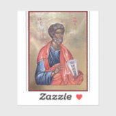 Icoon van de heilige Petrus de apostel Sticker (Vel)