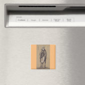 Icoon van de Heilige profeet Elia Heilige Kunst Magneet (Insitu (Vaatwasser))