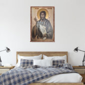 Icoon van de Sint-Johannes Canvas Afdruk (Insitu (Slaapkamer))
