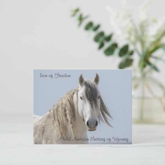 Icoon van de Vrijheid - Briefkaart (Staand voorkant)