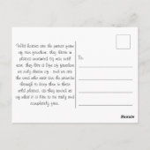 Icoon van de Vrijheid - Briefkaart (Achterkant)