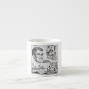Icoon van de zwarte geschiedenis: Benjamin Banneke Espresso Kop