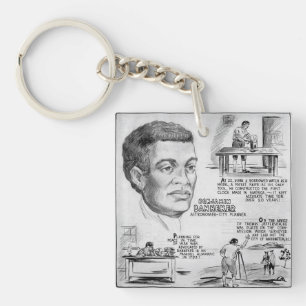 Icoon van de zwarte geschiedenis: Benjamin Banneke Sleutelhanger