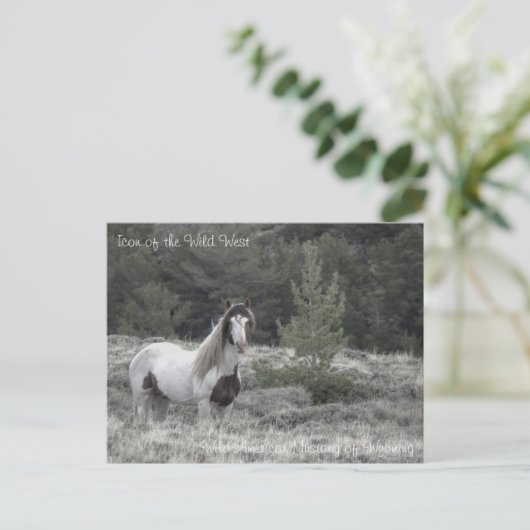 Icoon van het Wilde Westen - Briefkaart (Staand voorkant)