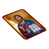 Icoon van Jezus Christus Pantocrator Magneet (Rechterzijde)
