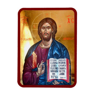 Icoon van Jezus Christus Pantocrator Magneet