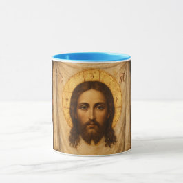 Icoon van Jezus Christus van de Heilige Doek Mok