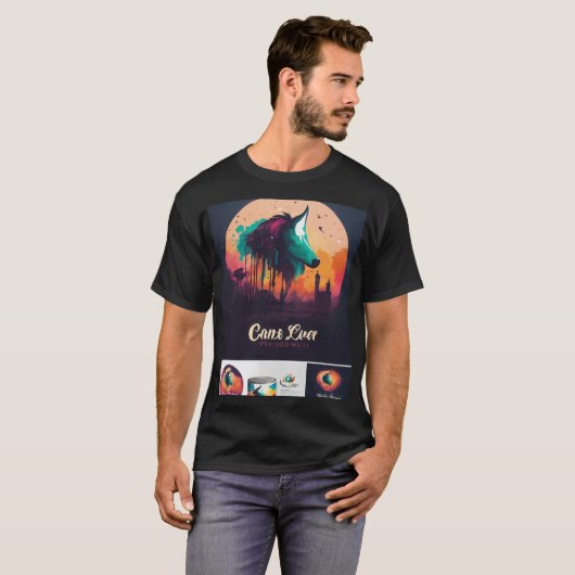 Icoon van macht, wijsheid en welvaart t-shirt (Voorkant volledig)