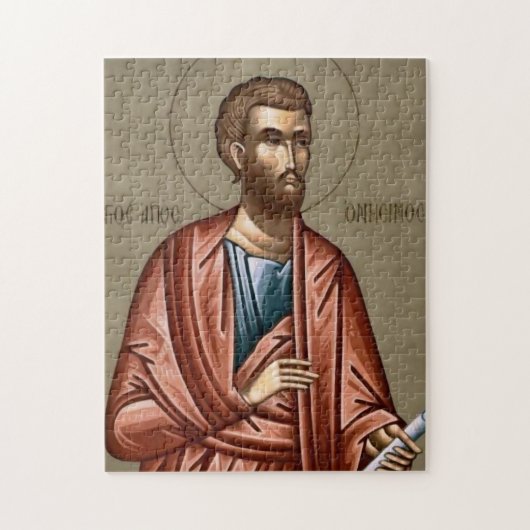 Icoon van Onesimus Orthodox Christelijk Legpuzzel (Verticaal)