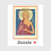Icoon van St. Maria van Egypte  Sticker (Vel)