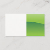 Icoon van zonnepaneel | Schone Energie Visitekaartje (Achterkant)