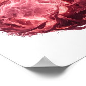 Icoon Zilver ABSTRACTE KUNST Grafisch ontwerp Poster (Hoek)