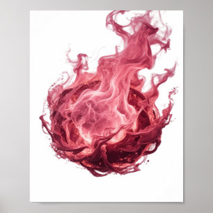 Icoon Zilver ABSTRACTE KUNST Grafisch ontwerp Poster