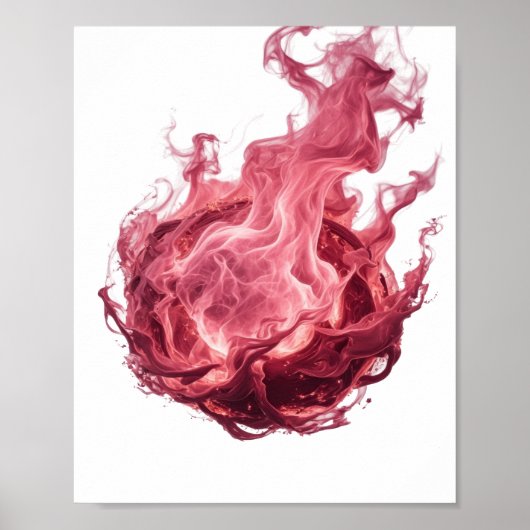 Icoon Zilver ABSTRACTE KUNST Grafisch ontwerp Poster (Voorkant)