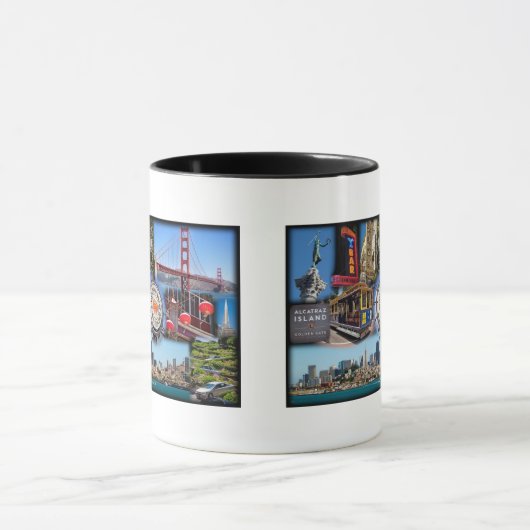 Icoonattracties van San Francisco Mok (Midden)