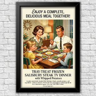Icoonreclame uit de jaren 60  poster