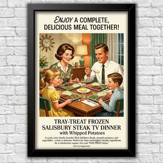 Icoonreclame uit de jaren 60 poster