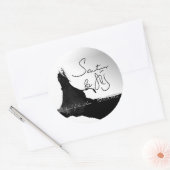 ICoS-boekenplaat, ondertekend door auteurs Ronde Sticker (Envelop)