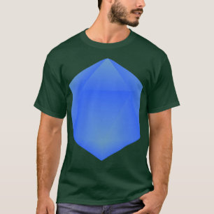 Icosahedron Blue T-shirt