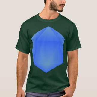 Icosahedron Blue T-shirt