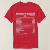 Icqa Associate Icqa Associate Icqa Associate Facto T-shirt (Design voorkant)