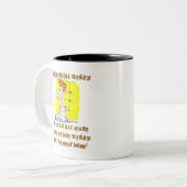 ICrazy Tweekleurige Koffiemok (Voorkant links)