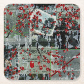 ICRed – Abstracte Collage Onderzetters (Voorkant)