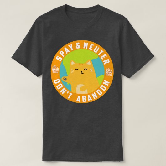 ICRTW Spuitneuter Tapestry T-shirt (Design voorkant)