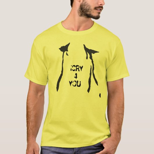 #iCRY4You T-shirt (Voorkant)