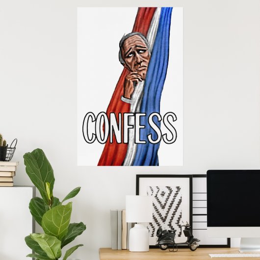 ICS bekennen Poster (Thuiskantoor)