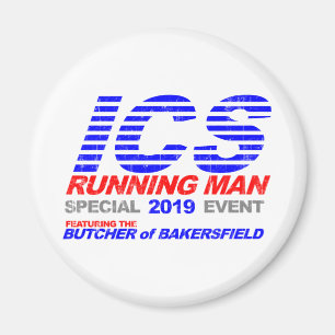 ICS-draaiend Man vervaagd Magneet