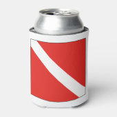 ICS Duiker Vlag Blikjeskoeler (Blikje Voorkant)