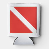 ICS Duiker Vlag Blikjeskoeler (Voorkant)