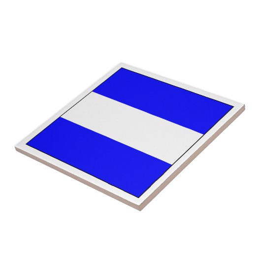 ICS Flag J Tegeltje (Zijkant)