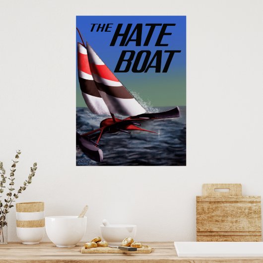 ICS van de Haatboot Poster (Keuken)