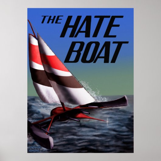 ICS van de Haatboot Poster (Voorkant)