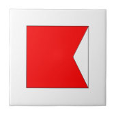 ICS-vlag B Tegeltje (Voorkant)