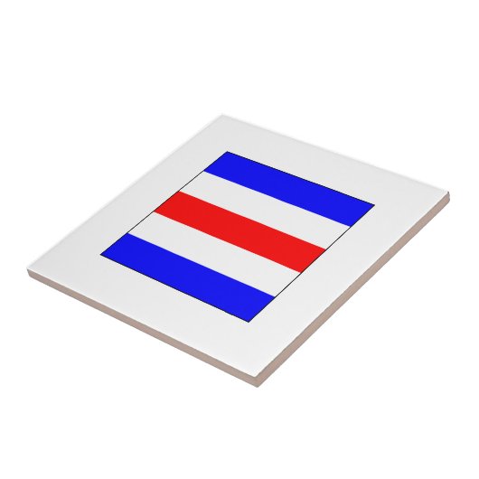 ICS-vlag C Tegeltje (Zijkant)