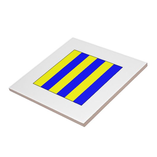 ICS-vlag G Tegeltje (Zijkant)