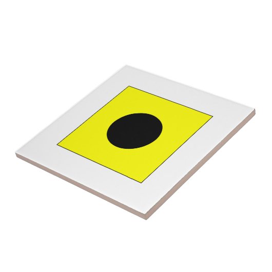 ICS-vlag I Tegeltje (Zijkant)