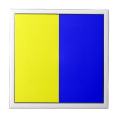 ICS-vlag K Tegeltje (Voorkant)