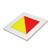 ICS-vlag O Tegeltje (Zijkant)