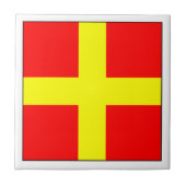 ICS-vlag R Tegeltje (Voorkant)