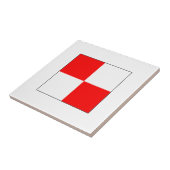 ICS-vlag U Tegeltje (Zijkant)