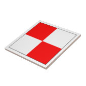 ICS-vlag U Tegeltje (Zijkant)