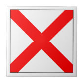 ICS-vlag V Tegeltje (Voorkant)