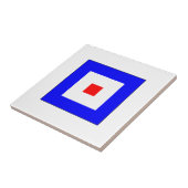 ICS-vlag W Tegeltje (Zijkant)